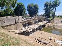 Obnavlja se most na rijeci Petrinjčici. Nakon VRA Oluja na njumu su se vidjeli tragovi gusjeničara 3